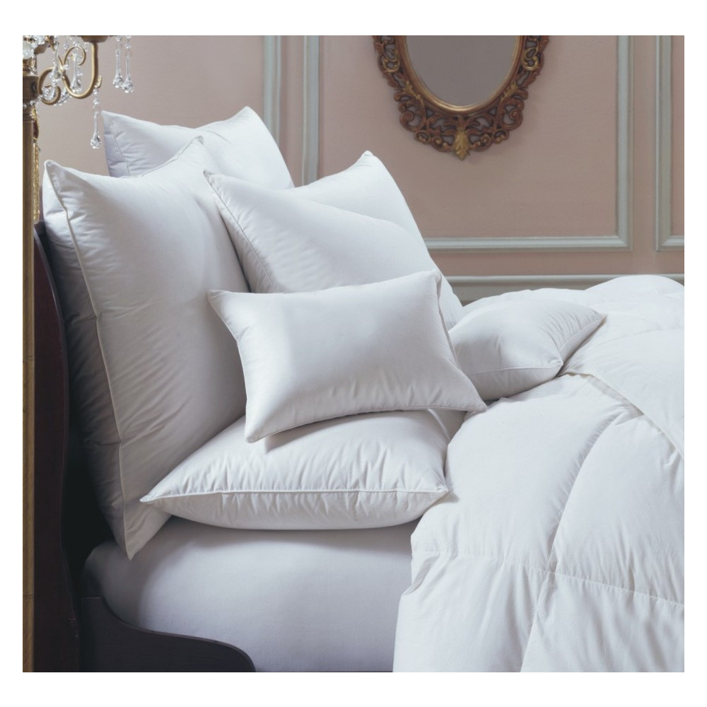 Bernina Hungarian White Goose Down Pillow Down Duvets And