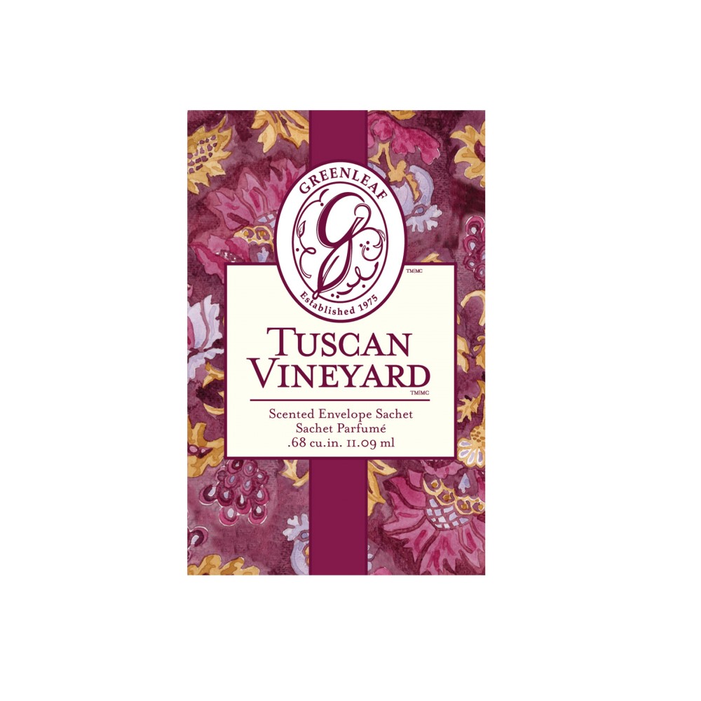 Tuscan VineyardSmall Scented Sachet 