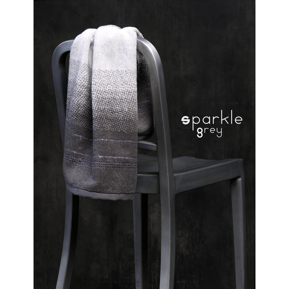 Sparkle Grey Hand Towel