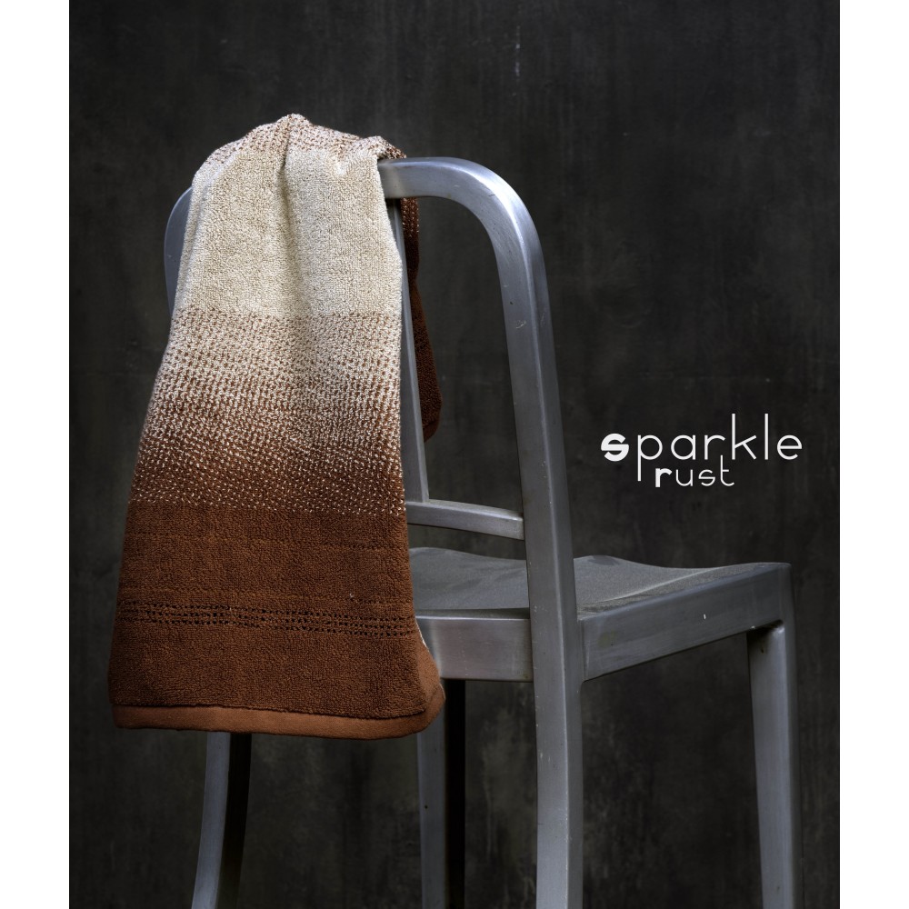 Sparkle Rust Hand Towel