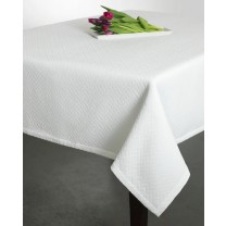 Basket Weave Spill-Proof Tablecloth