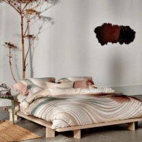 Flowing Cream Bedding set
